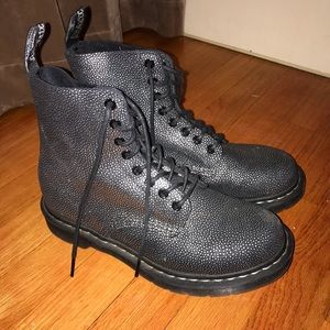 Dr Martens Boots with Silver Pebbles